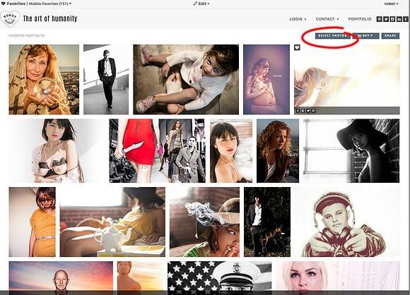 Step 1: Click "Select"