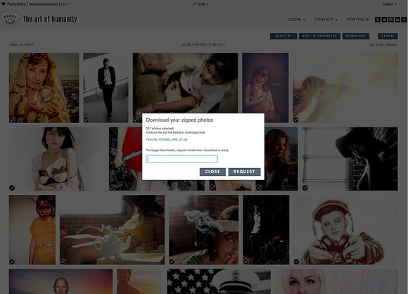 Final Step 4: Send zip file to your email